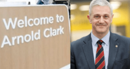 Arnold Clark chief executive Eddie Hawthorne