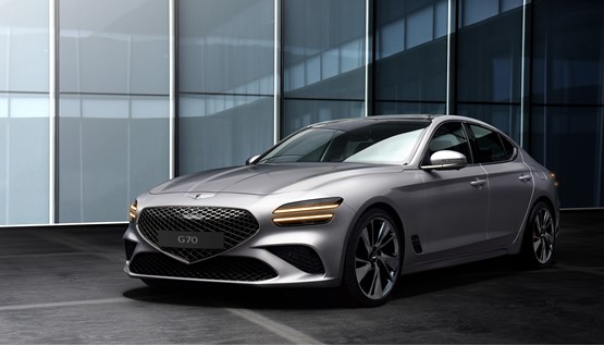 The recently-unveiled new Genesis G70 premium saloon