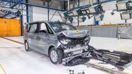 Volkswagen Multivan in Euro NCAP crash testing
