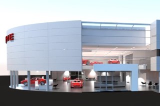 Artist's impression: Pendragon's new Stratstone Porsche Centre in Stockport