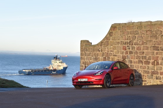 Tesla's new Aberdeen store its its most Northerly retail location in the UK