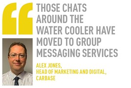 alex jones,  head of marketing and digital, carbase