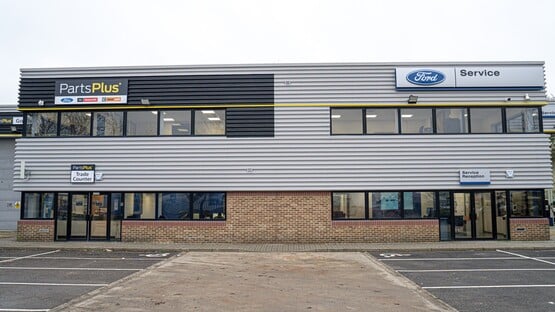 TrustFord's 20,000 square foot service and PartsPlus aftersales centre in Alperton