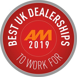 AM Best UK Dealerships To Work For 2019 logo