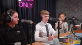 AM News Show podcast: JCT600's Nicola Tordoff-Sohne (right) with Aston Martin Leeds apprentice Sophie Bailey and Mercedes-Benz Sheffield apprentice Ben Collinson