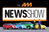 The AM News Show podcast logo d