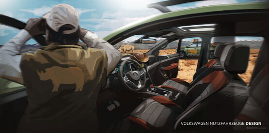 2022 VW Amarok interior