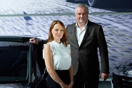 Amy Buckley, digital director of Tootle, and Gordon Tulloch, Tootle's chief executive