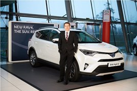 Toyota GB marketing director Andrew Cullis