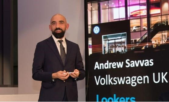 Volkswagen UK director Andrew Savvas