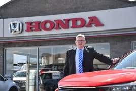 Andy Duke, general manager of Donnelly Honda Dungannon