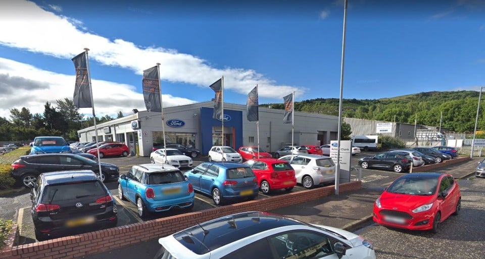 Arnold Clark Greenock Ford dealership