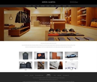 Aston Martin online merchandise 