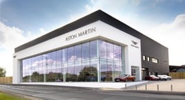 Sytner Group's Aston Martin Nottingham facility