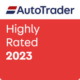 Auto Trader Highly Rated 2023 logo