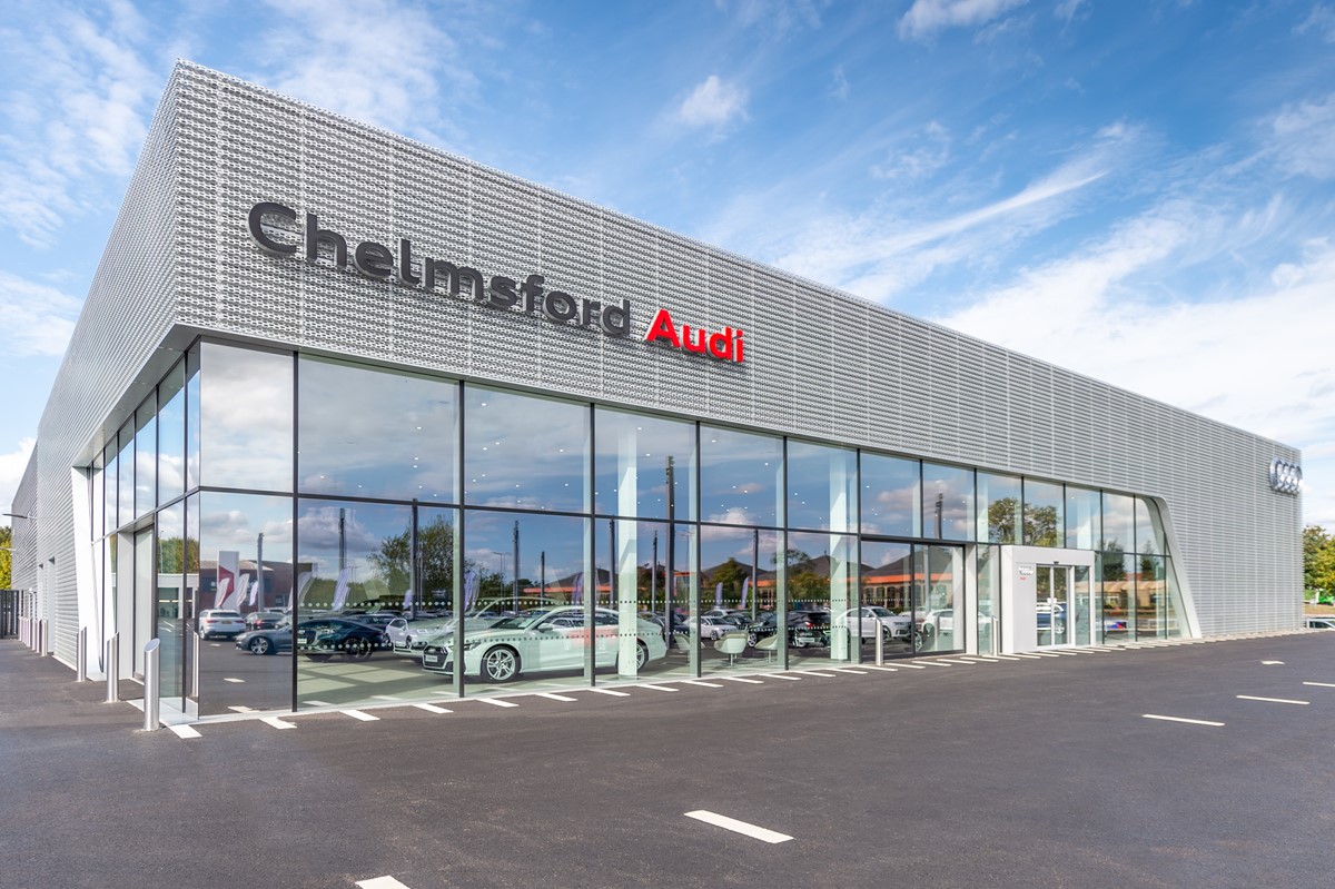 Audi Dealership Jobs Near Me - Audi Dealership High Resolution Stock