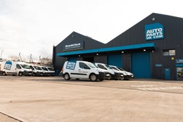 Autoparts UK warehouse