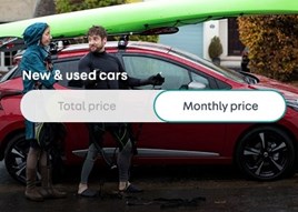 Auto Trader monthly price search