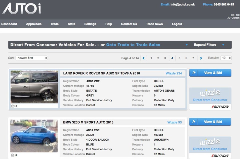 AUTOi's Wizzle app