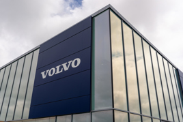Volvo car dealership signage