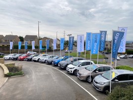 Inchcape's bravoauto used car forecourt at its Halifax dealership