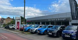 Yeomans' new Barnard & Brough Nissan dealership at Haywards Heath, East Sussex