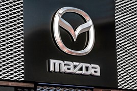 Mazda UK showroom signage