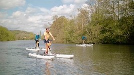 Thames waterbike challenge 