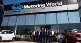 Big Motoring World staff at Fengate showroom, Peterborough