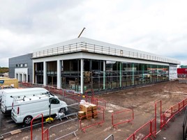 Under construction: Sytner BMW Cardiff