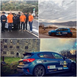 TrustFord employees traveled across Europe as part of their Breakout for Ben charity challenge