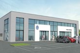 Artist's impression: Vindis Group's proposed Cambridge Volkswagen facility