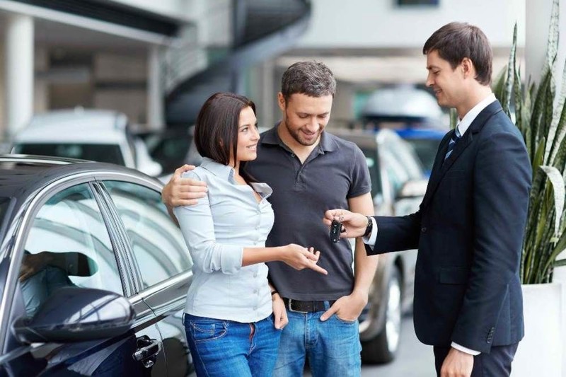 Car buying stock pic