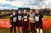 Johnathan Dunkley, chief executive of CarShop, and his team of charity fund-raisers