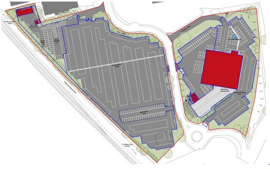 CarShop Derby, proposed site map