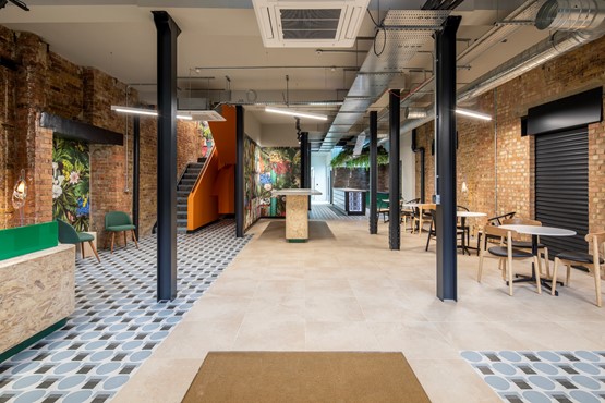 Cazoo's new Connelly Works headquarters in Euston, London