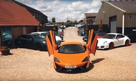 Luxury cars at Kettering-based Centurian Automotive
