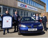 BCA presents £1,000 Motorline charity sale proceeds to Royal Brompton & Harefield Hospitals