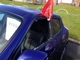 One of Chorley Group's damaged Nissan Jukes