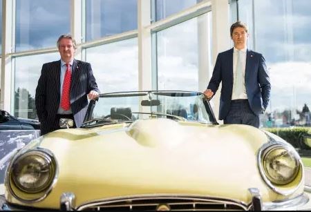 Sturgess Motor Group chairman Chris Sturgess with managing director, Barney Sturgess