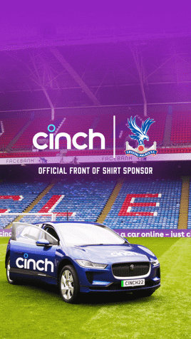 Crystal Palace name Cinch as main shirt sponsor in multi-year deal