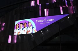 cinch has become Tottenham Hotspur's first shirt sleeve sponsor