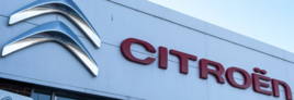 Citroen signage at Chorley Group dealership