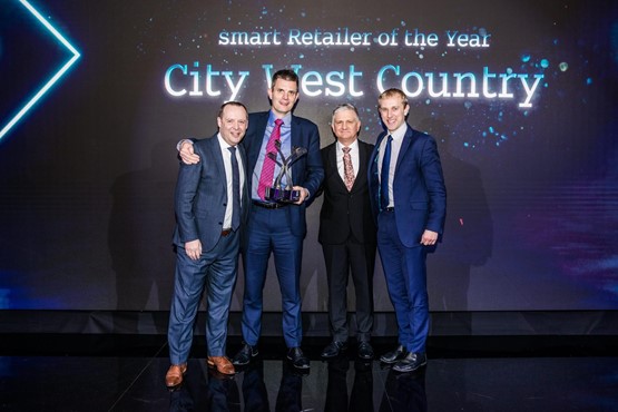 City West Country was awarded the smart Retailer of the Year award