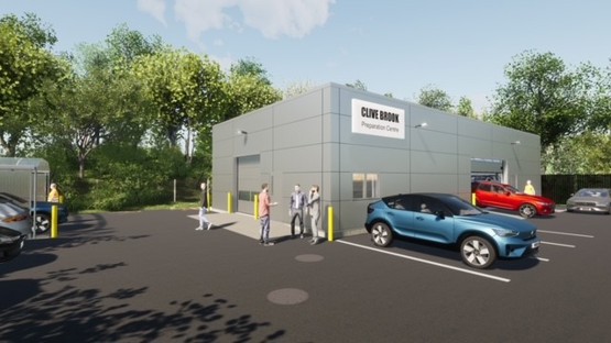 Clive Brook's planned vehicle preparation facility in Bradford