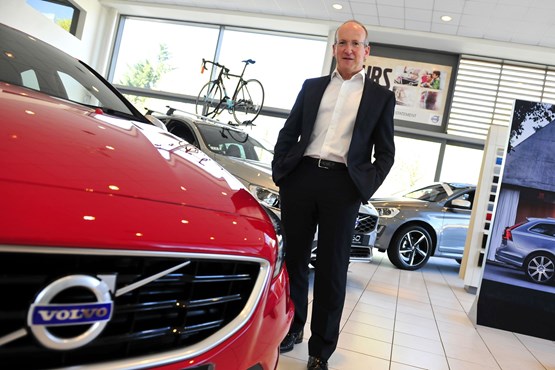 Clive Brook Volvo owner and managing director, Clive Brook
