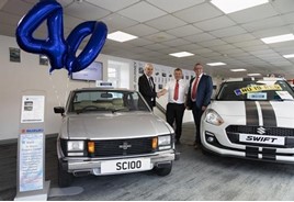 Colin Appleyard celebrates its 40th anniversary year with Suzuki GB