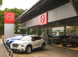 Hendy Group's Nissan dealership in Crawley