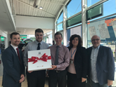 Tom Broom, Seat’s people development consultant; Shane Prince, Crewe Seat, aftersales manager; Luc Woolcombe, sales manager; Jean Dejean, Seat senior development and assessment consultant; Crewe Seat brand manager, Andrew Barnes.