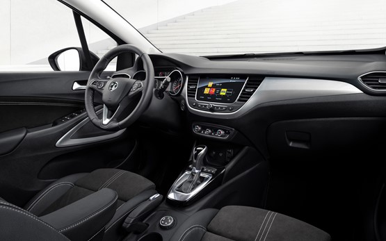 Inside the updated Vauxhall Crossland SUV